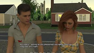New Neighbor Blowjob: John Denvers Gets Face Cumshot from Violet in Taboo 3D Animation