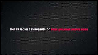 Thick Curvy Goth With Runny Makeup Gets Head Pounding Facial Throatpie From Extreme Facefuck