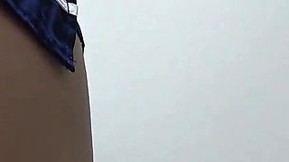 Only Japanese Girls' Apartment, No Bra Apron-style Student Uniforms, Miniskirts, Thong Panties, Cute Girl's Sexy Room Cleaning