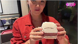 Public Fuck In Mcdonalds Bathroom After A Tasty Meal