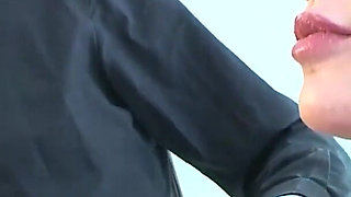 Brunette babe loves to be submitted