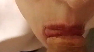 I'm a Redheaded Russian Slut of a Wife with Cum in My Mouth!