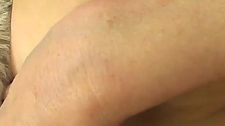 Blonde MILF Ila Jane From the UK Lowers Her White Knickers for You