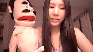 Small cock, asmr asian, fuckpuppet