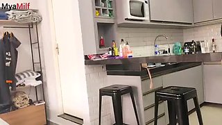 MILF Maid Blows Boss While Wife Is Away - Mya Milf & Rafarj