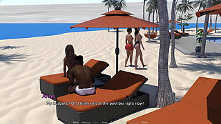 Tacos: Pleasant Sunny Day on the Beach with the Swinger Couple and the Sexy Hotties in Bikini - Episode 78