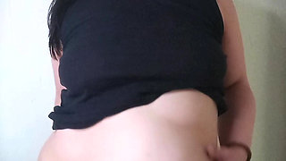 Curvy Modelling Gfe Belly Jiggle and JOI Countdown