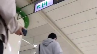 Japanese Teen's Amateur Charm Unveiled in Sultry Upskirt Tease