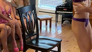 Birthday Orgy with Stripper Bear Dance