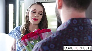 Precious Logan and Naomi's red hair smut