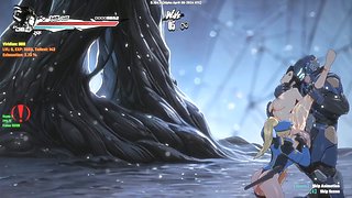 Sex game playthrough, walkthrough, side scroll