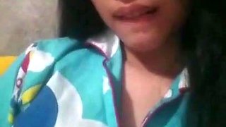 Super-cute Young Doll Displaying Flawless Lush Jugs & Pinkish Puss Macro shot