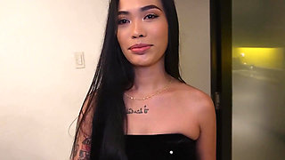 Pinay Beauty Completely Ravaged and Creampie by Monger's Big White Cock