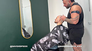 Hot Barber Load Ass to Mouth, Bareback Fun and Much More After My Fresh Shave