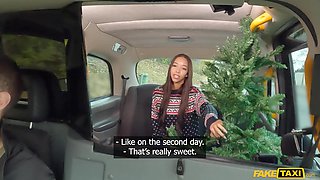 Lia Lin’s Cute Brazilian Christmas in Taxi Heat