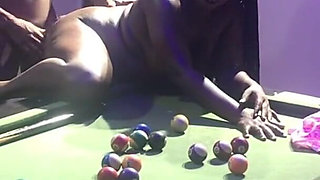 Homemade Amateur Sex by the Snooker