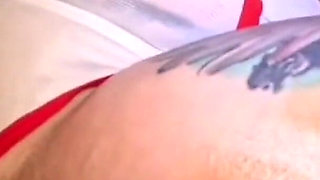 Tatted Big Butt Nurse Examins Black Ass Prostate.