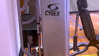 Ava Louise Gets Destroyed In The Gym Bathroom