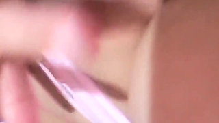 Girl with Her Ass Masturbating Until She Cums