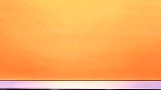 Hot blonde anime teen getting rammed