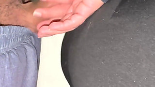 He Puts His Penis on the Unknown Girl and Gets Her Very Excited