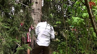 Fake agent fuck brunette amateur babe outdoor