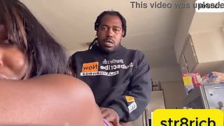 Fiji gets her tight ass and wet pussy fucked hard by Rich BBC - deep throat blowjob and doggystyle