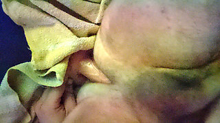 Riding a big dildo I'd love to try a real cock