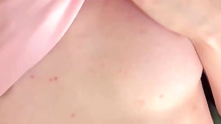 Pink Tee Pixie Bed Phone Glow - Panty Tease to Finger Bliss