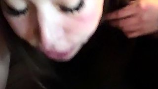 MewSlut Blowjob And Quick Sex In Car Then Receives Facial