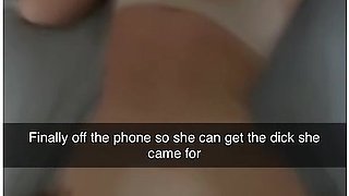 Met A Lesbian At School And I Fucked Her On Snapchat While Talking With Her Girlfriend