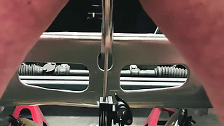 BBW in Latex Pounded by Fucking Machine