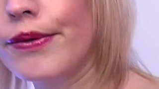 Blonde MILF Slut Cheating Wife Isabella Kay Smokes Sexily Before Taking a Big White Cock Balls Deep in Her Wet Pussy
