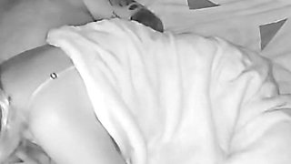 Puchis - Mexican MILF with Small Tits Catches Her Neighbor Masturbating and Asks Him to Put His Cock in Her