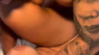 Sexy Blonde Moves Her Giant Ass Deliciously, Hardcore and Passionate Sex Katty Soarez