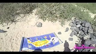 Beach Doggystyle POV with a BBW - Big Booty Clapping in Public Sex