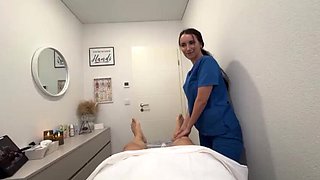 Hot Masseuse Fuck - Eva Keks Gets Oiled & Fucked Deep by Alex Becker