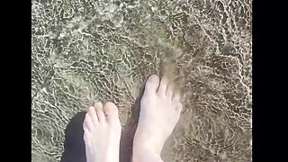 Beach Feet Teasing