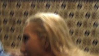 Blonde Babe Fingered and Fucked Hard in the Bathroom