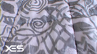 Hard Body College Black Fit Babe in Sexy Striptease Video