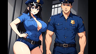 Police Fucking with New police women