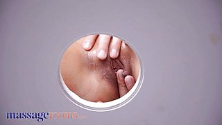 Jennifer Mendez's pussy licking scene by Massage Rooms