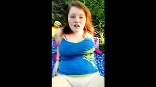 Outdoor Fun with My Teen Girl - Close-Up Fingering