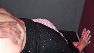 Promiscuous Mexican wifey heads to the pub, smashes the waiter right in front of her servant cheating spouse