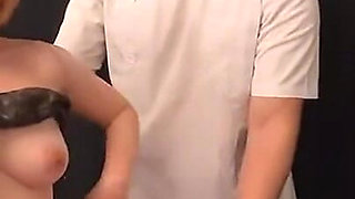 F-cup Busty Gal Begs for More, Trembling Climax as She Holds Back Her Voice and Meets an Overwhelming Finish