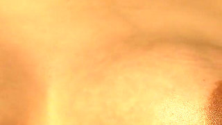 Stepsister Oils up Her Pregnant Big Belly and Plays with Her Belly While Getting Oily