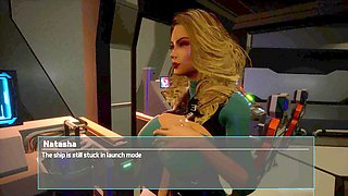 Interactive 3D cartoon porn game featuring a busty mom