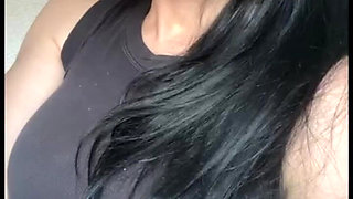 Chillout and Smoking Two Cigarettes of Course with My Two Naked Boob