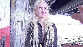 Skinny Blonde Teen 18+ Daruma Rai Pickup For Casting Fuck In Berlin