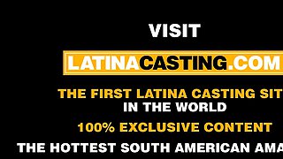 Petite Latina Teen Begged To Get The Job